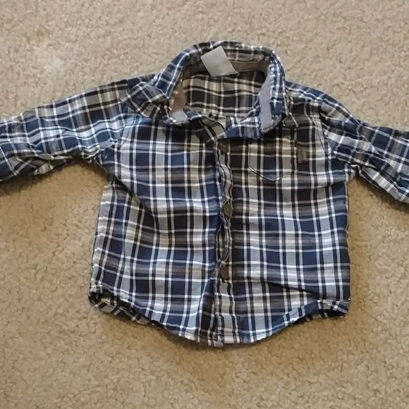newborn button down shirt